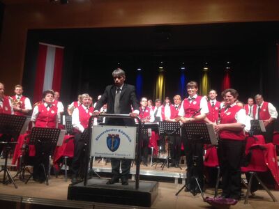 Das Blasorchester Köpenick trat in der Stadthalle Mürzzuschlag auf.