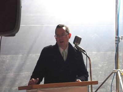 Grußwort beim Richtfest